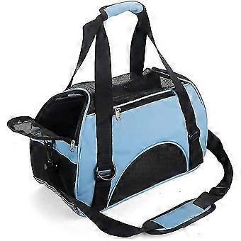 Pet Carrier, Airline Approved Small Pet (size S, Blue)