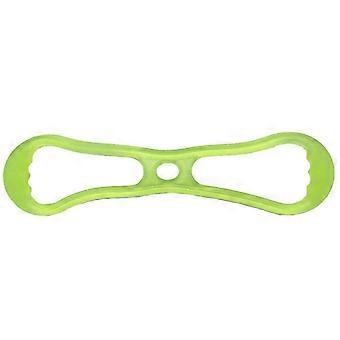 8-character Puller Yoga Fitness Pull Rope Beautiful Back Open Shoulders Chest Expansion Auxiliary Stretch Elastic(1 Pcs, Green)