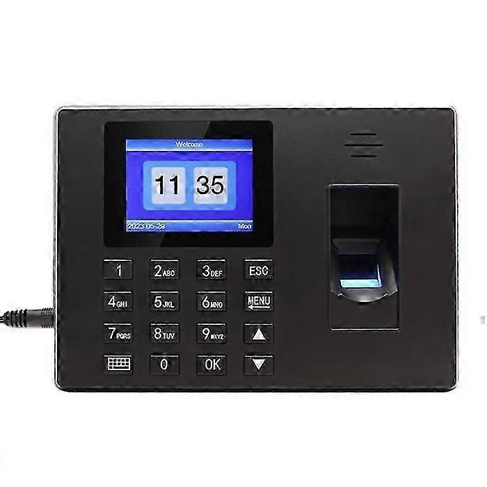 Smart Time Clock Quick Fingerprint Recognition and Automatic Reports