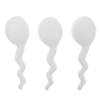 3pcs Tadpole Squeeze Balls: Halloween Prank Realistic Fake Tadpole Stress Relief Toys - Sponge Fidget Props Funny Gag for Party Bag Fillers
