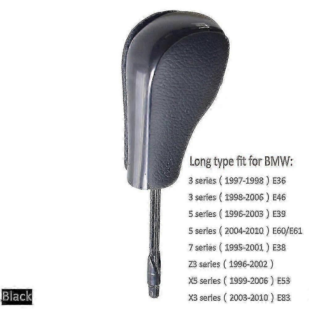 Buton automat de schimbare a vitezelor cu Alcantara Pentru BMW E39 E46 E53 E60 E61 E63 E64 E83 E81 E82 E87 E90 E91 E92
