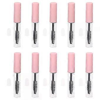 10 tubetti di mascara vuoti, adatti al fai da te, ricaricabili, trasparenti e portatili, per mascara, oli per la crescita delle ciglia e altri cosmetici, da 5 ml ciascuno.