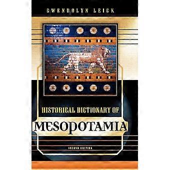 Dicionário Histórico da Mesopotâmia - Gwendolyn Leick - Capa dura - Livro em inglês - História