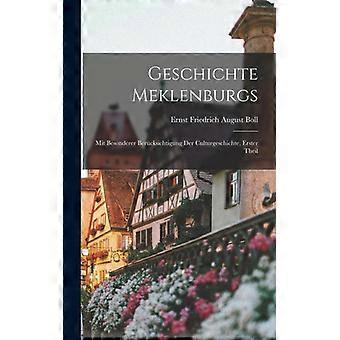Geschichte Meklenburgs Mit Besonderer Bercksichtigung Der Culturgeschichte Er - Ernst Friedrich August Boll - Hardcover - English Book - History