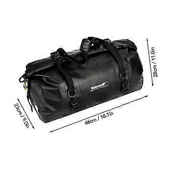 20L Vattentät PVC Duffelväska 46x23x28cm Svart Gul