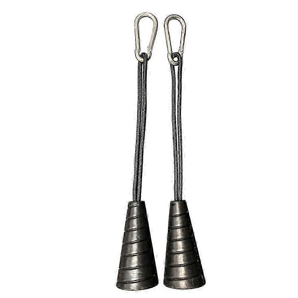Single Grip Rope Pull Down Cable Attachment compatible with Biceps and Triceps Training with Drawstring and Pair