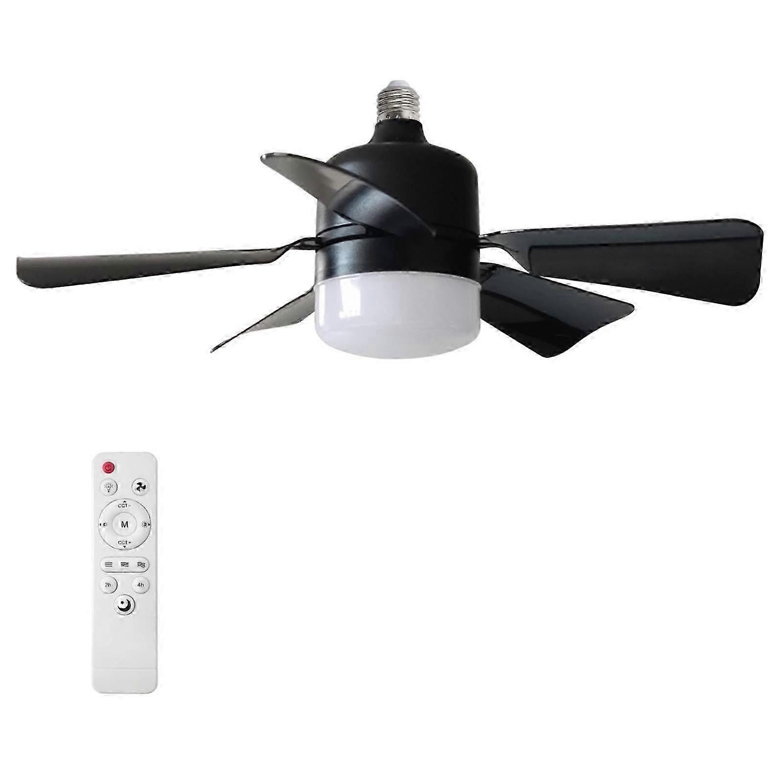 Smart Dimmable Ceiling Fan Light with Remote Control