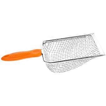 Stainless Steel Cat Litter Scoop for Durable Cleaning 1 Portable