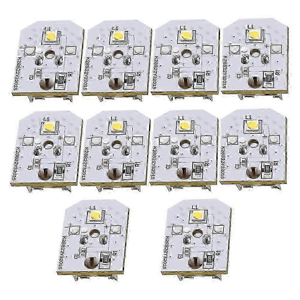 Refrigerator Light,Refrigerator Led Light Assembly Replacement 10 PCS