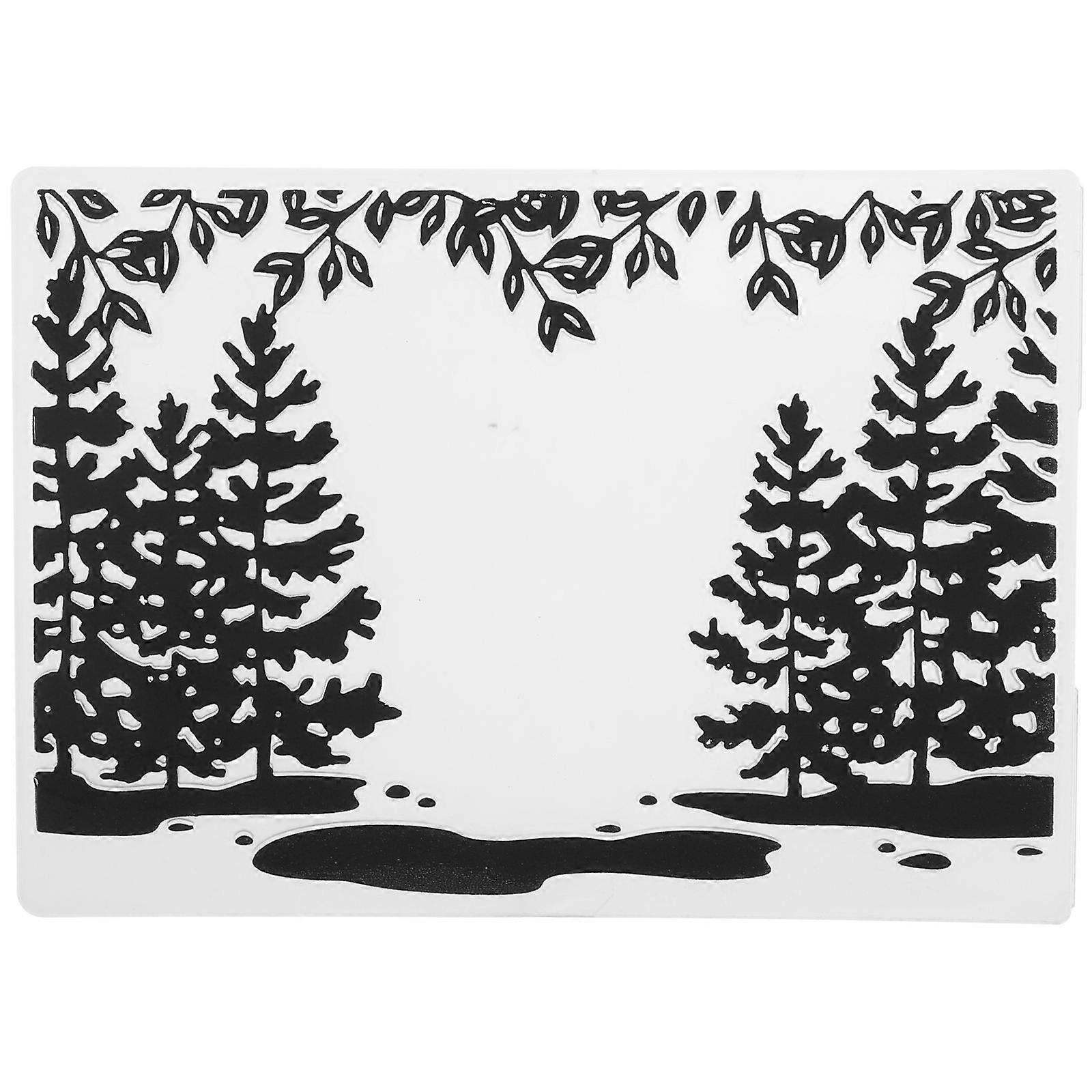 Embossing Template Plastic Embossing Folder for Decoration