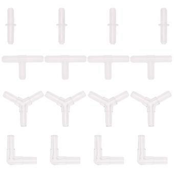 Airline Tube Kit for Fish Tank Use 40Pcs Pump Fittings