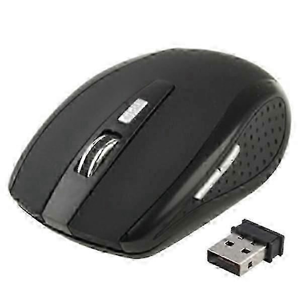 Wireless Computer Mouse 6D Optical Mouse to Computer Black