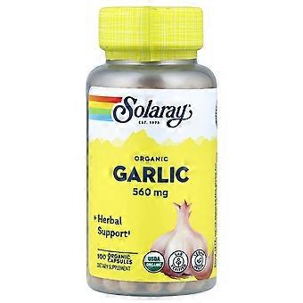 2 x Solaray, Organic Garlic, 560 mg, 100 Organic Capsules