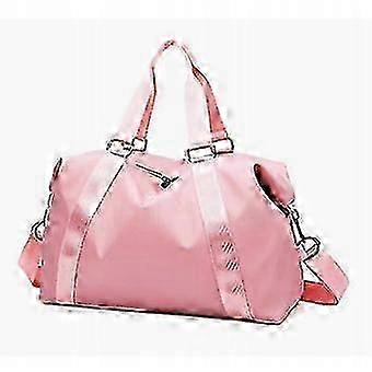 Flexible Pink Polyester Gym Bag