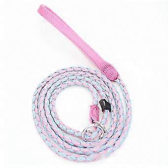 Daily Use and Training for Small to Large Breeds, Durable Lightweight Nylon Rope Dog Leash with Strong Clasp Safety Lock