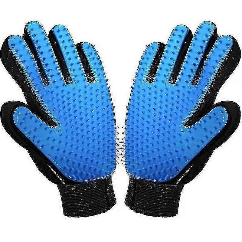 Flexible Pet Grooming Mitt Set 2pcs