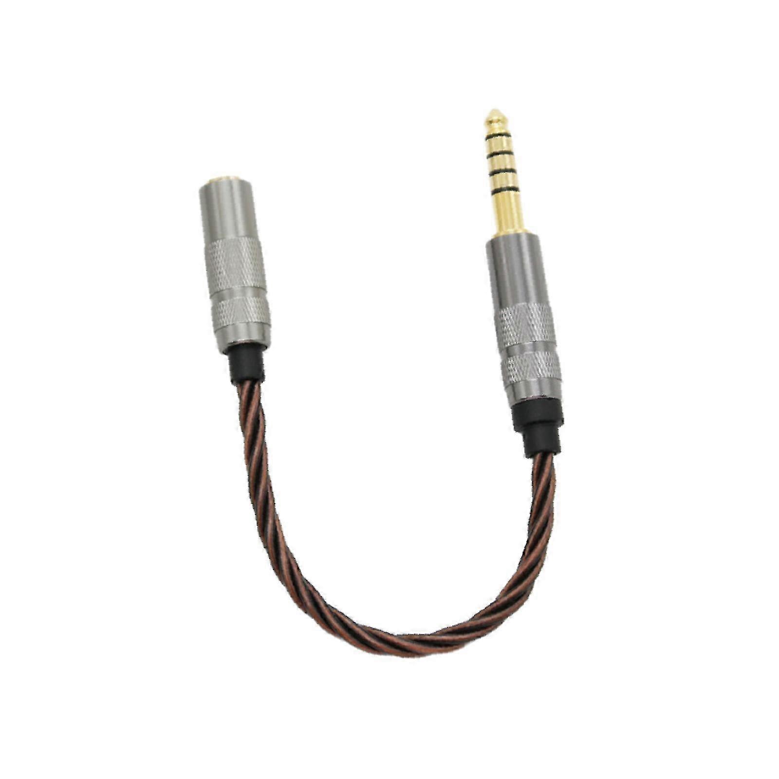 Silver-Plated 4.4mm Balanced Adapter