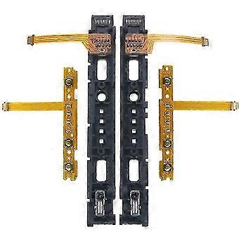 Replacement LR Slide Left Right Slider Rail with SL SR Flex Cable for Nintend Switch NS Joy-Con JoyC