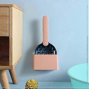Cat Litter Scoop Cat Litter Scoop with Base Cleaning Cat Litter Box Shovel Kitten Toilet Cleaning Tools Pet Supplies B