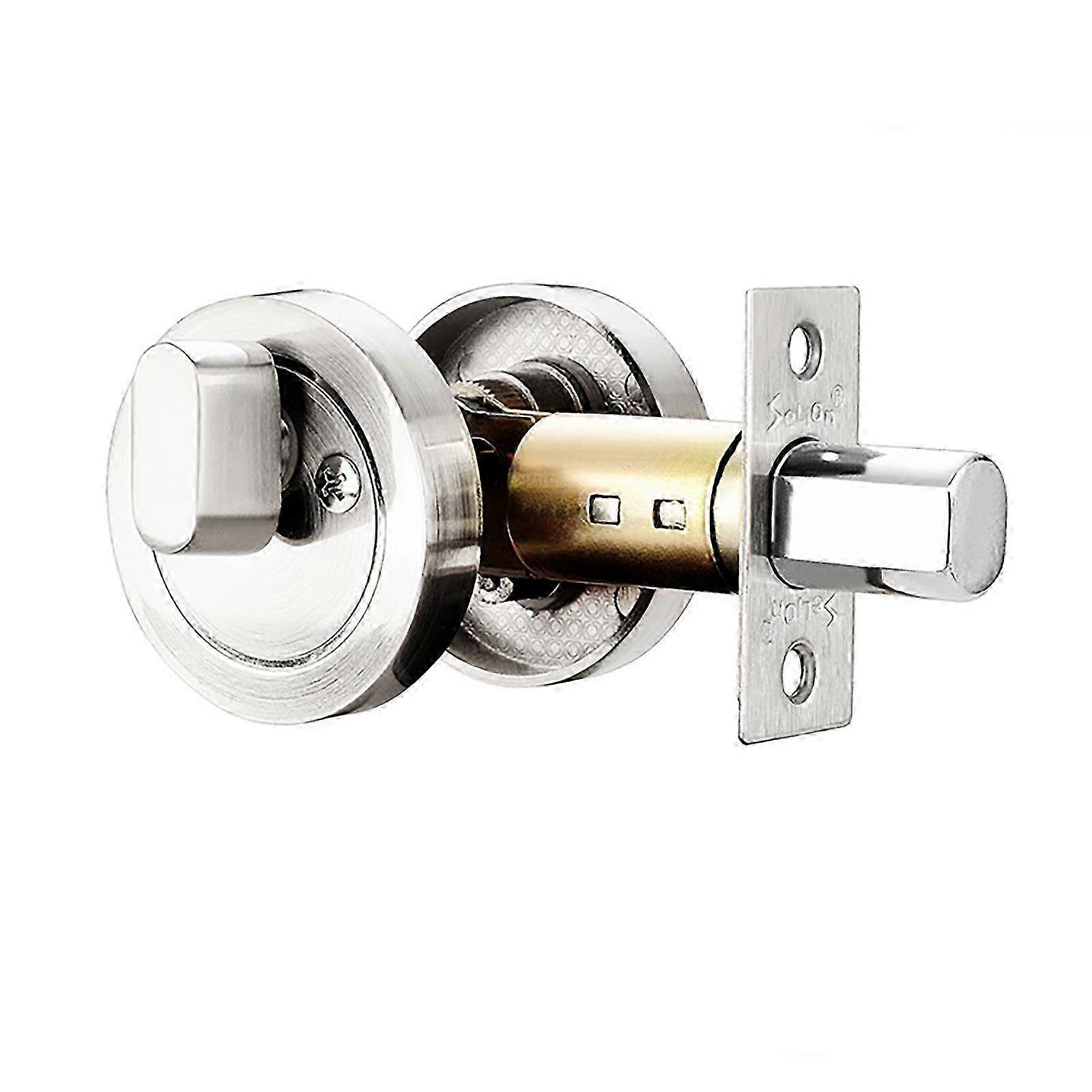 Single Sided Invisible Lock With Solid Latch