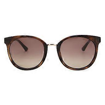 Guess GU7459 52F Full Rim Tortoiseshell Women Round Sunglasses UV2 Original