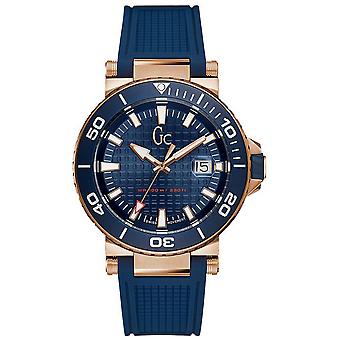 Gc montres divercode Swiss Quartz Analog Man Watch avec Y36004G7 Bracelet en caoutchouc