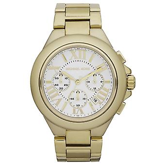 Mkors Camille Quartz Analog Women Watch with Stainless Steel Bracelet Gold Plated MK5635