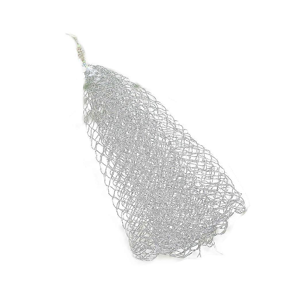 Fishing Mesh Net Replacement Cast Net for Bait Trap 3X Grey Durable
