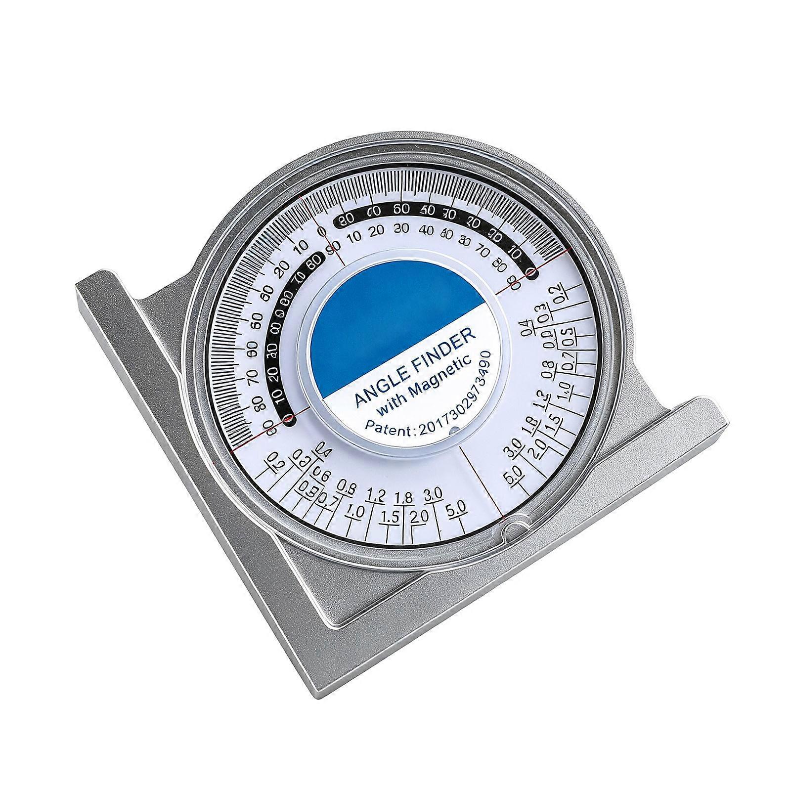 Magnetic Reading Tool with Grade Reference for Tile Setting, Pipe Layout Review and General Level Reference Work Multicolor