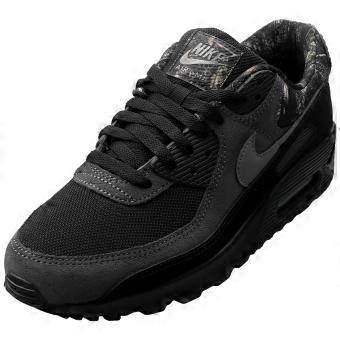 Nike Air Max 90 Herre Fashion Trainers i Sort Grå