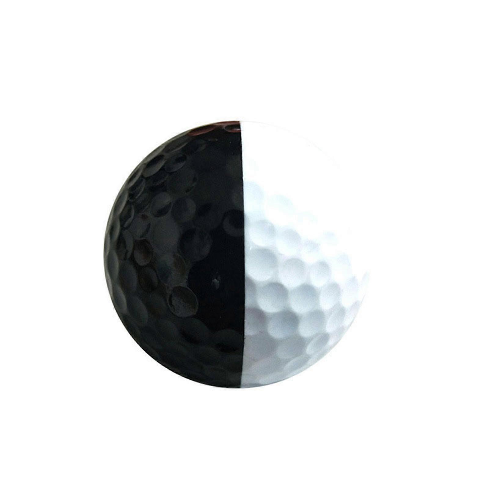 Black White Golf Training Ball Set