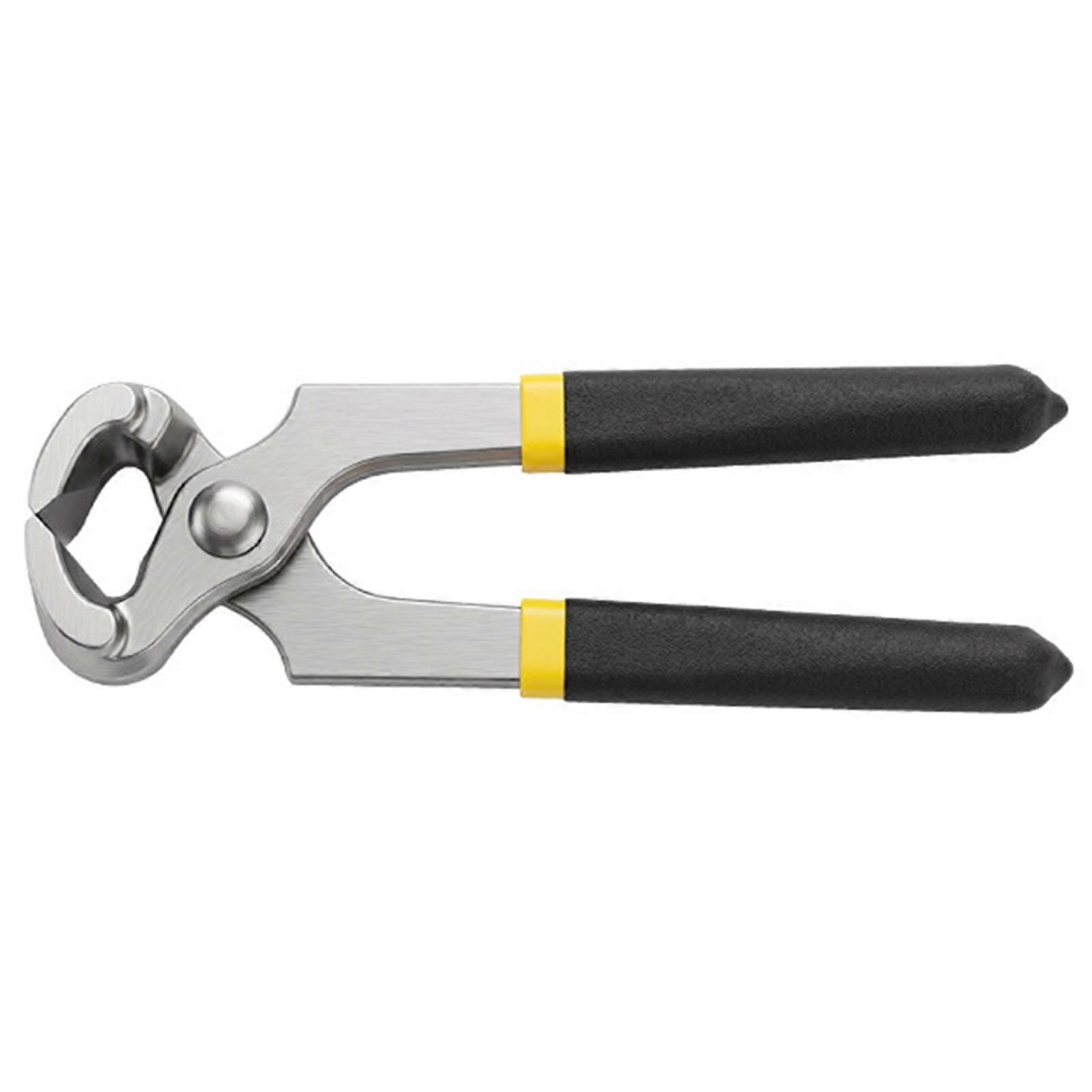 Flat-Head End-Cutting Nail Puller Chrome-Vanadium Pliers