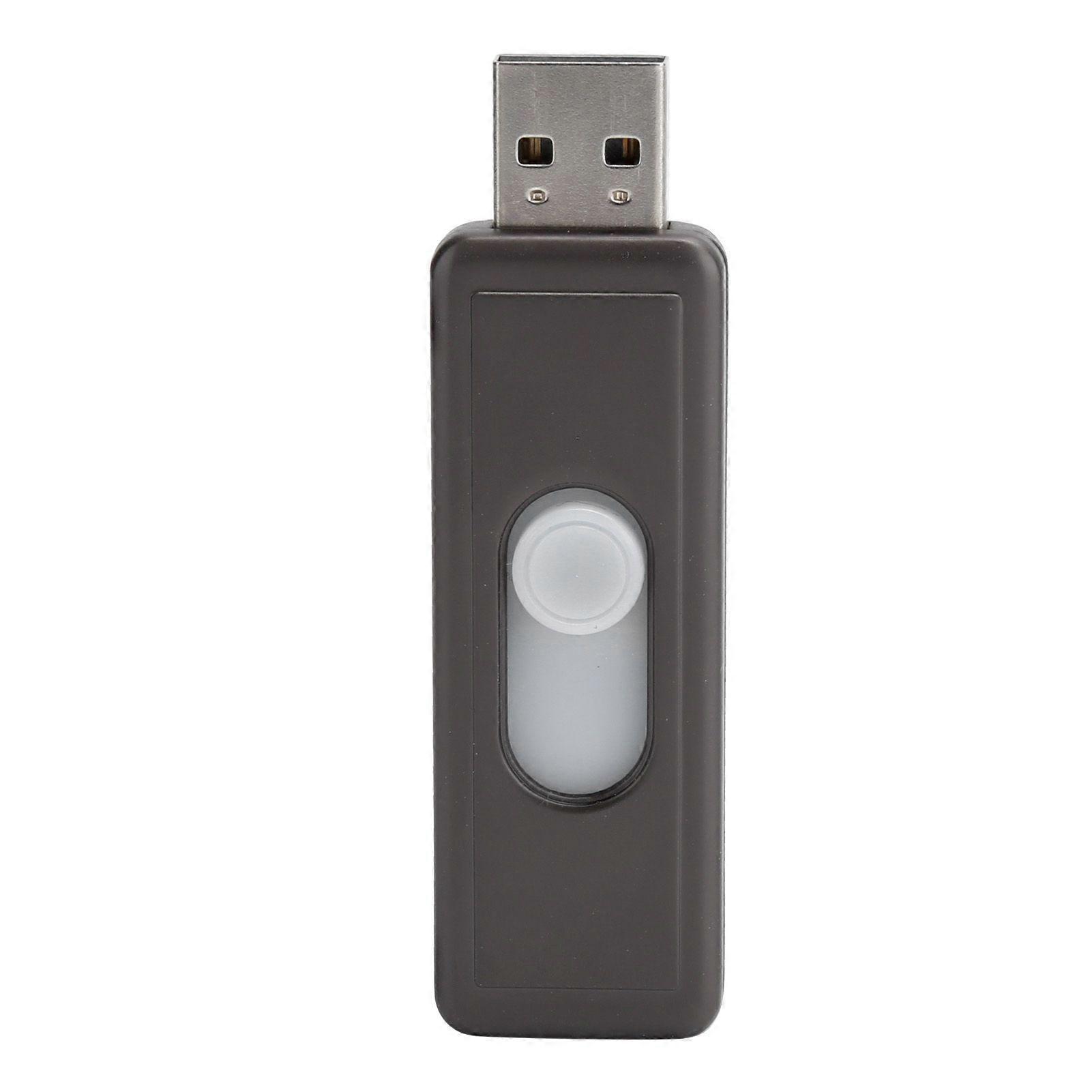 U Disk PushPull USB2.0 Memory Car Flash Drive Metal Gift Computer Accessories Gray(128GB ) YEMMA