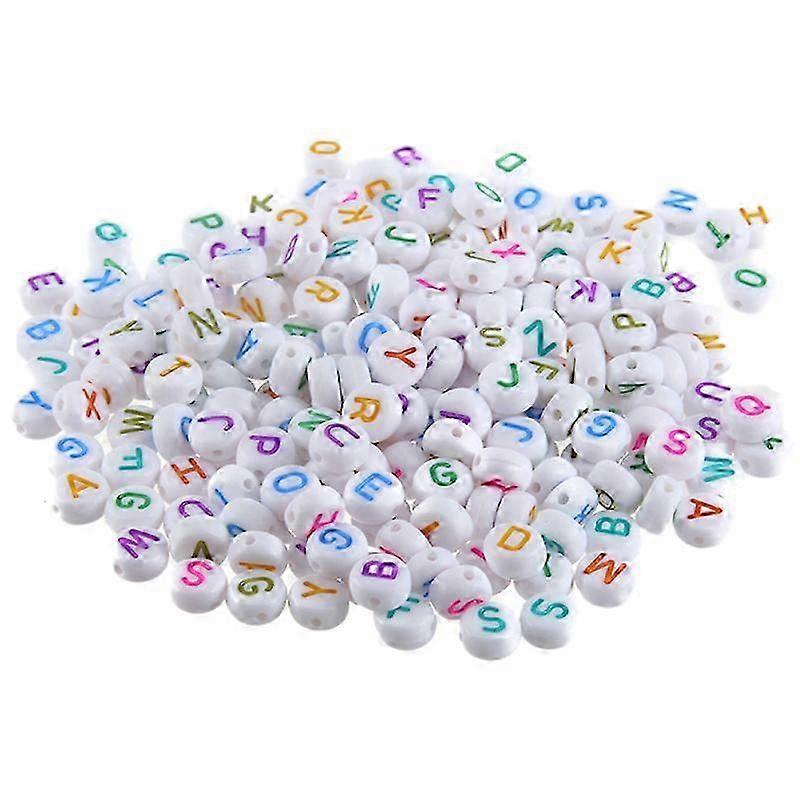 Acrylic Alphabet Beads 1000pcs