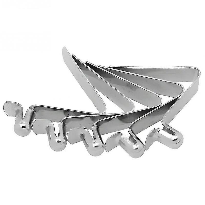 Single Button Snap Locking Caravan Steel Kayak Paddle Spring Clip Push Clamp