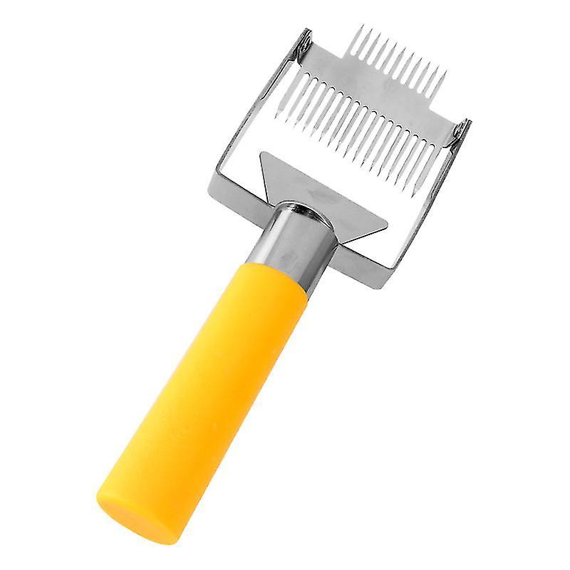 21.5X7.5cm Silver Squeegees 1pc Stainless Steel Honey Extractor Propolis Collector Practical Honey S