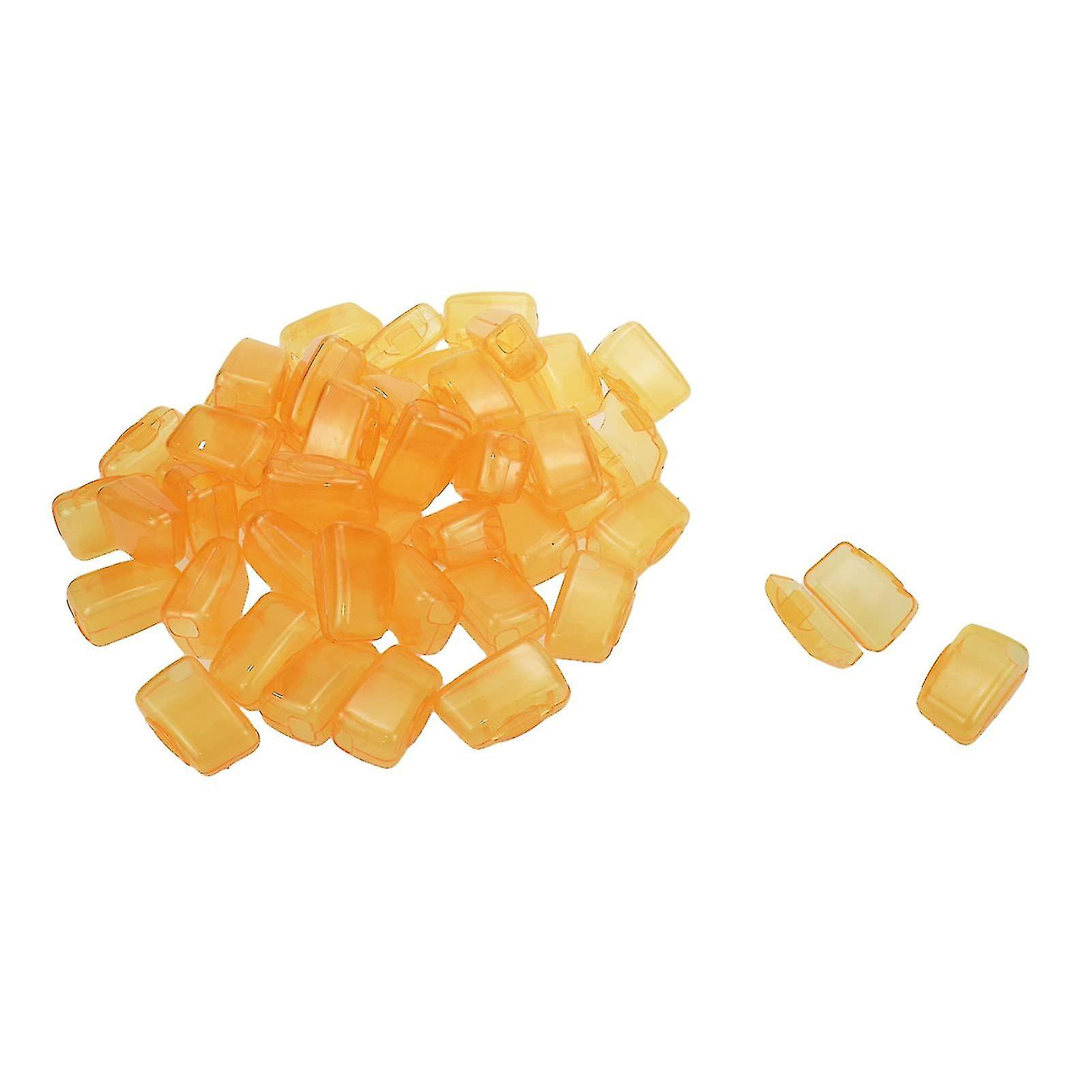 100pcs Toothbrush Cap Covers Toothbrush Protector Case For Travel Home