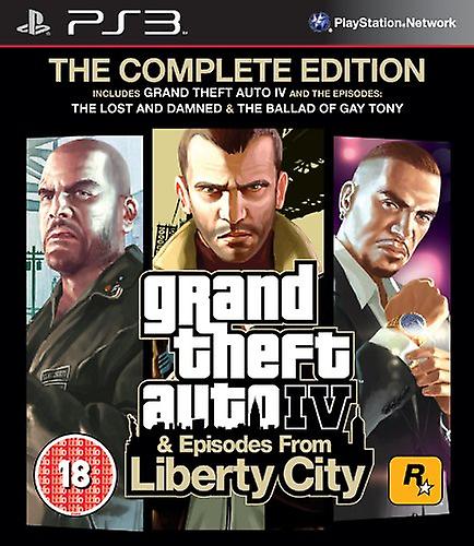 Grand Theft Auto IV Complete Edition (PS3) - New & Sealed