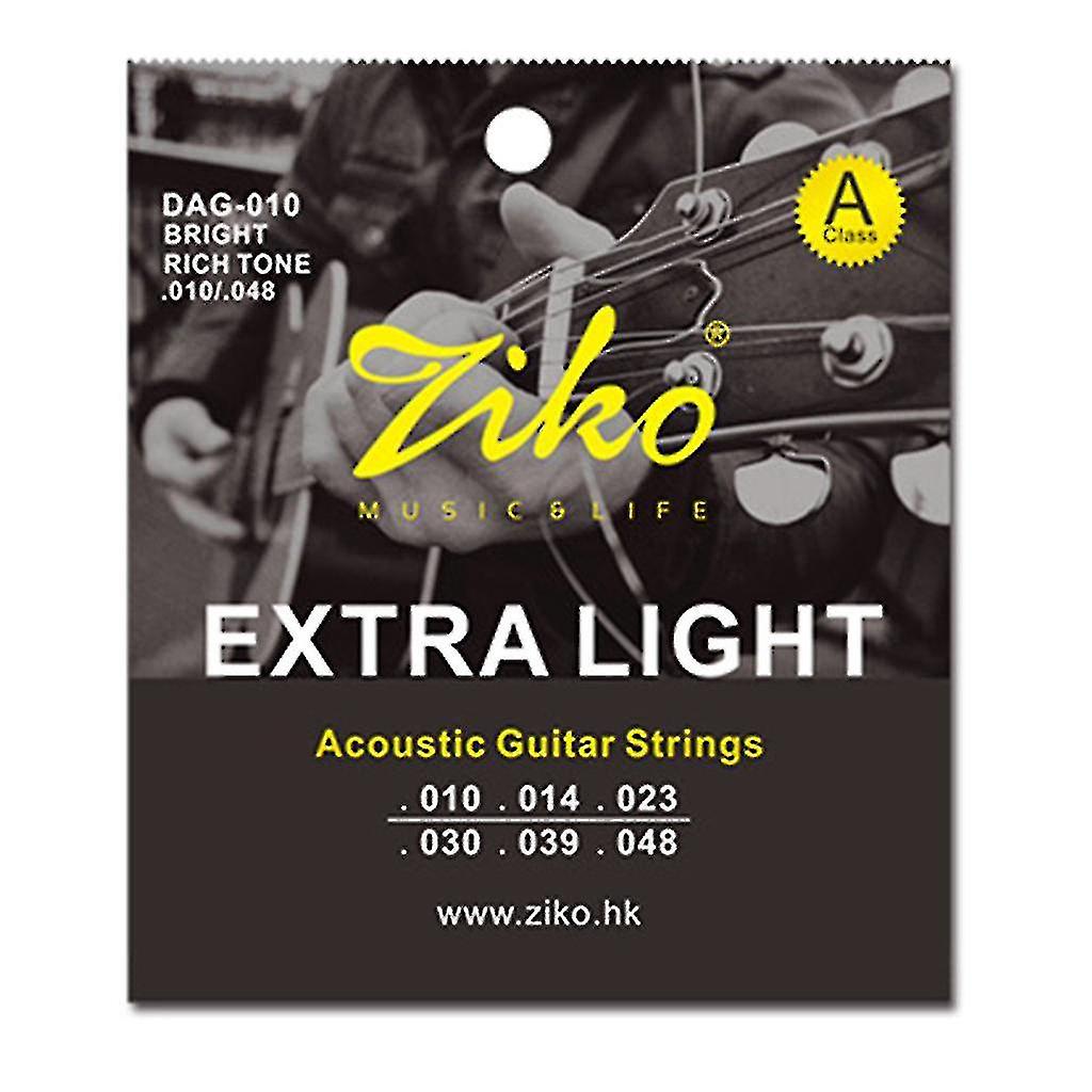 Acoustic Guitar Strings Brass Steel Core String Beginner Practice Tool Professional Musical Instrument Accessories