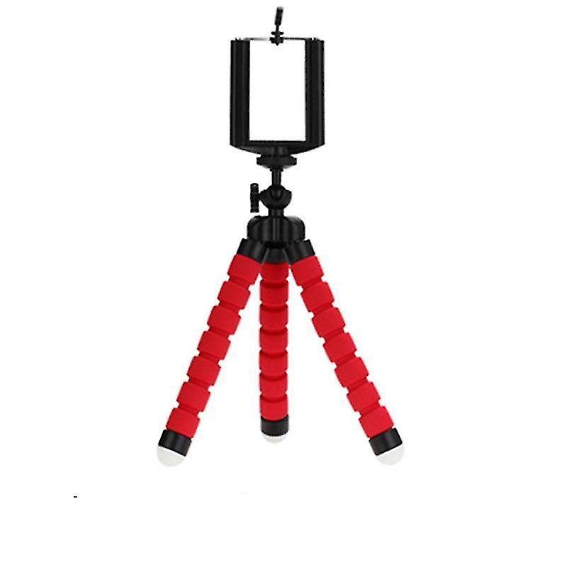 2 Red Set H grip Accessories Flexible Mono tripod For Sport Action Camera