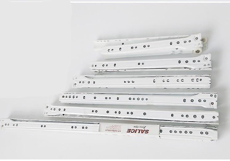 18Inch 45cm Drawer Track Slides Cabinet Rails Thickening Computer Table Keyboard Roller