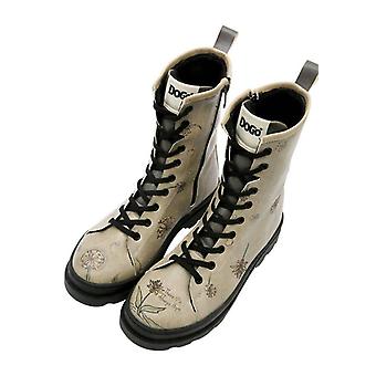 Women Vegan Leather Zipper Red Fox 