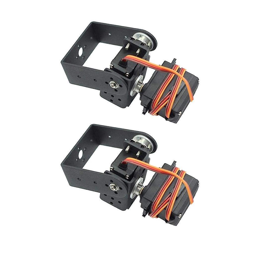 2x Servo Bracket 2 DOF with 2 MG996 Servo Camera Mount Kit Gimbal