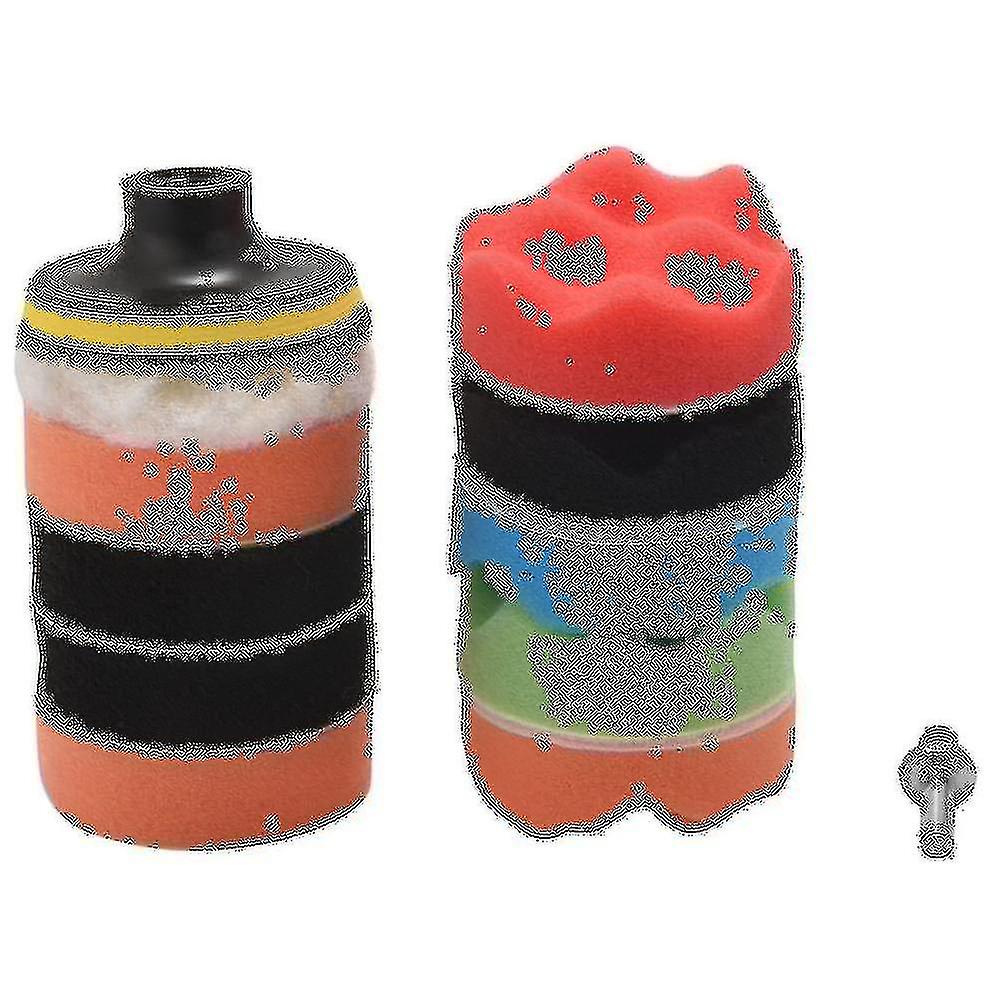 11pcs 3 Inch Waves Buffer Polishing Pad Set For Car Polisher