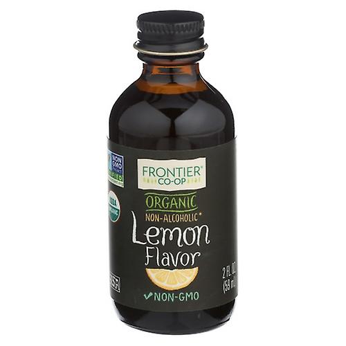Frontier Herb Organic Lemon Flavor, 2 Oz (Pack of 1)