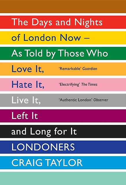 Londoners by Craig Taylor Paperback Book