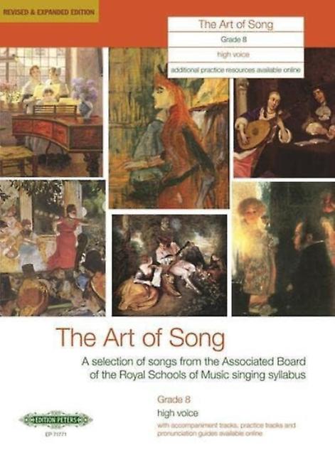 The Art Of Song Grade 8 High Voice Revised &amp Expanded Edition by Edition Peters Sheet music Book