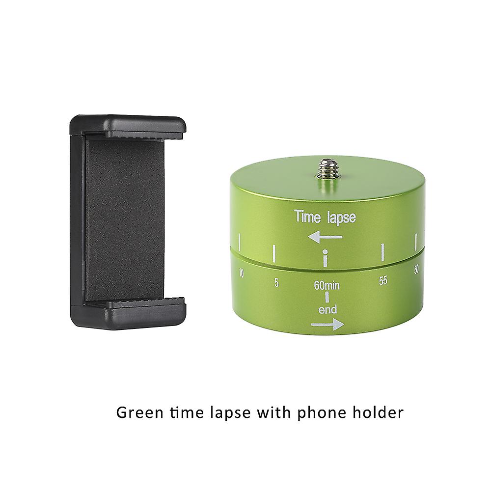 360 Degree Rotation Automatic Go Pro Accessories 60min Photography Delay Tilt Head Time Lapse Timer For Gopro7/6/5/4 Sj4000 Yi4k