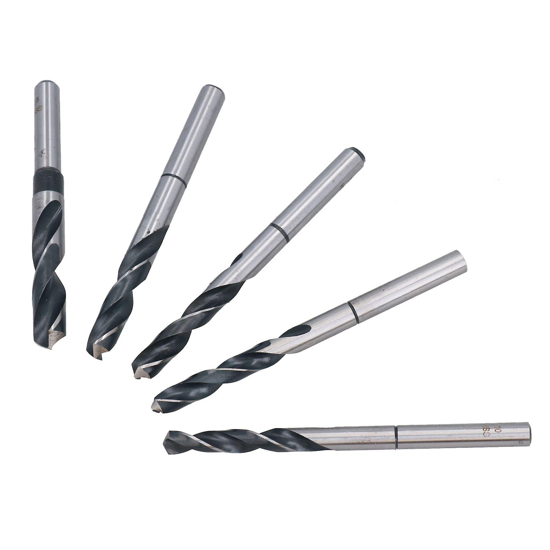 HSS Twist Drill Bits Blacksmith Drills with 13mm 1/2" Shank 10mm – 15mm 5pc