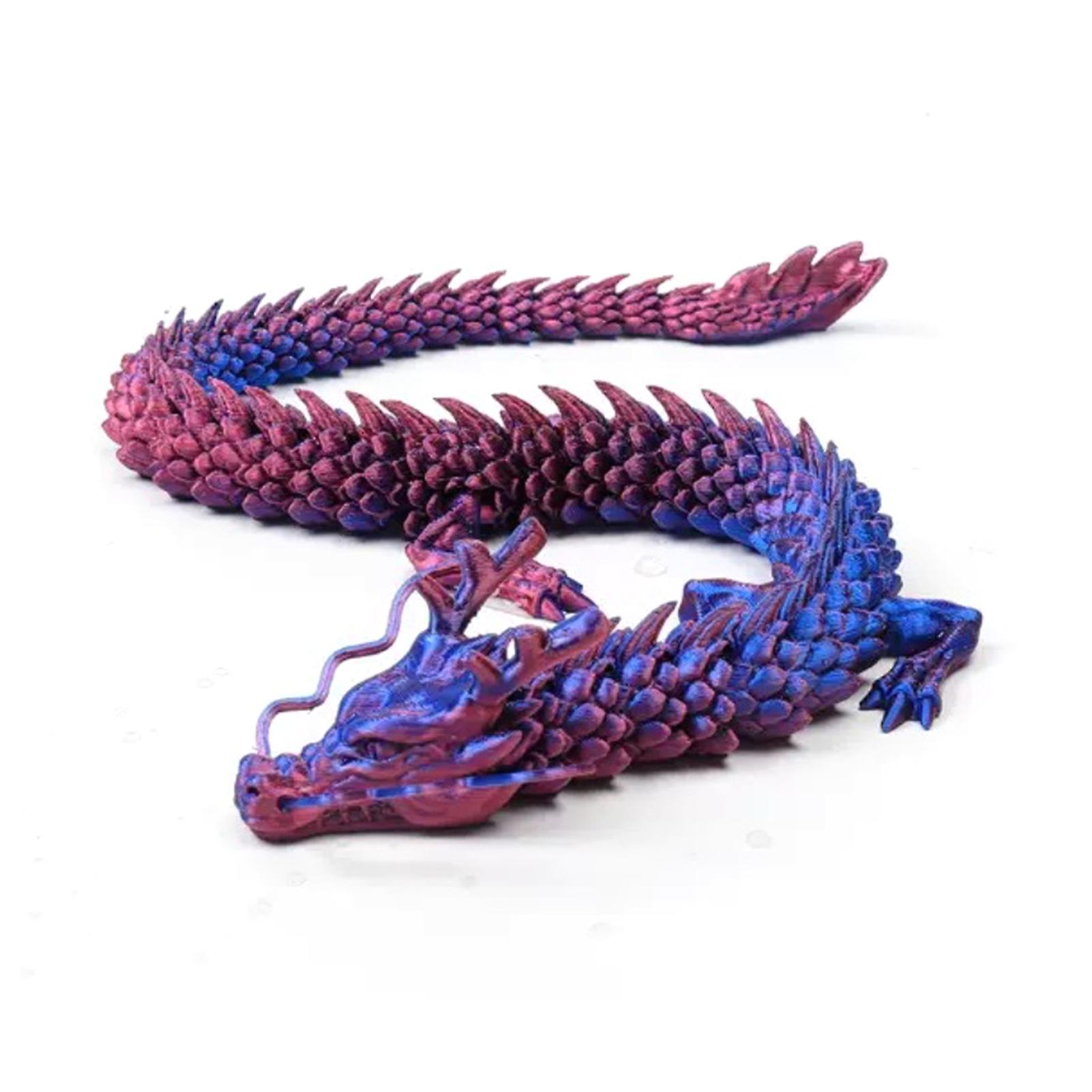 3D Printed Dragons Fidgets Toy Ornament Charming Table Model Decor for Living Room Bedroom